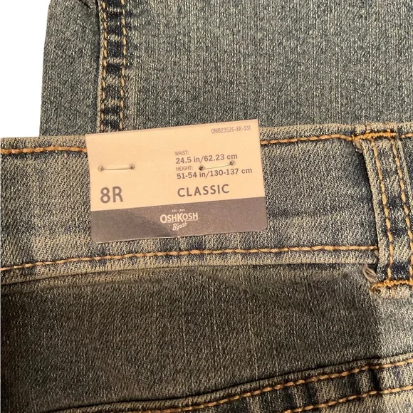 Osh kosh b gosh boys classic straight jeans BUNDLE all 3 size 8A - Picture 6 of 15